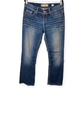 BKE Payton Medium Wash Low Rise Bootcut Jeans Size 29 28" Inseam